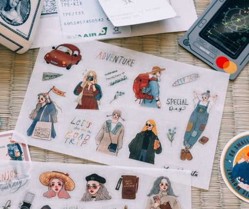 Transfer Stickers | Let's go on a road trip