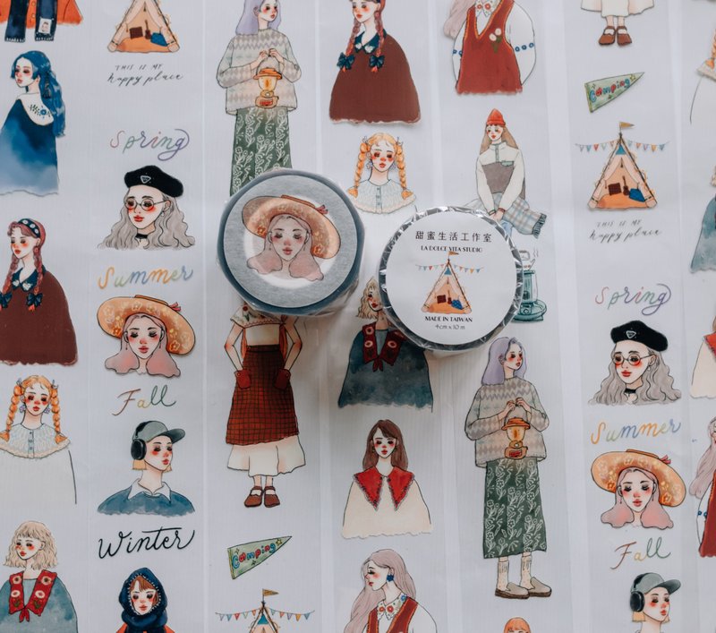 PET Tape | Camping life (4cm)