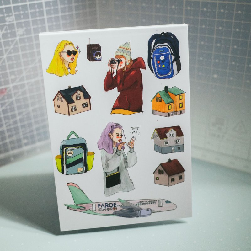 Memo pad | northern islands