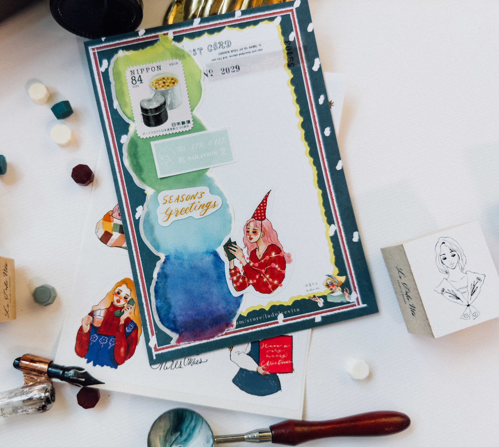 A6 Stickers | I want to give you a star and a forest
