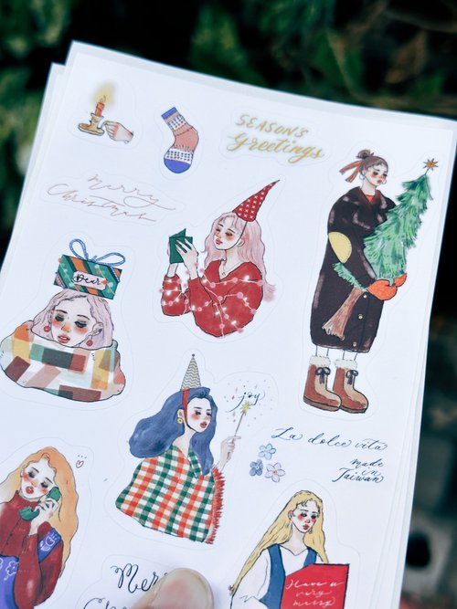 A6 Stickers | I want to give you a star and a forest
