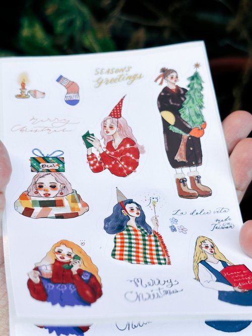 A6 Stickers | I want to give you a star and a forest