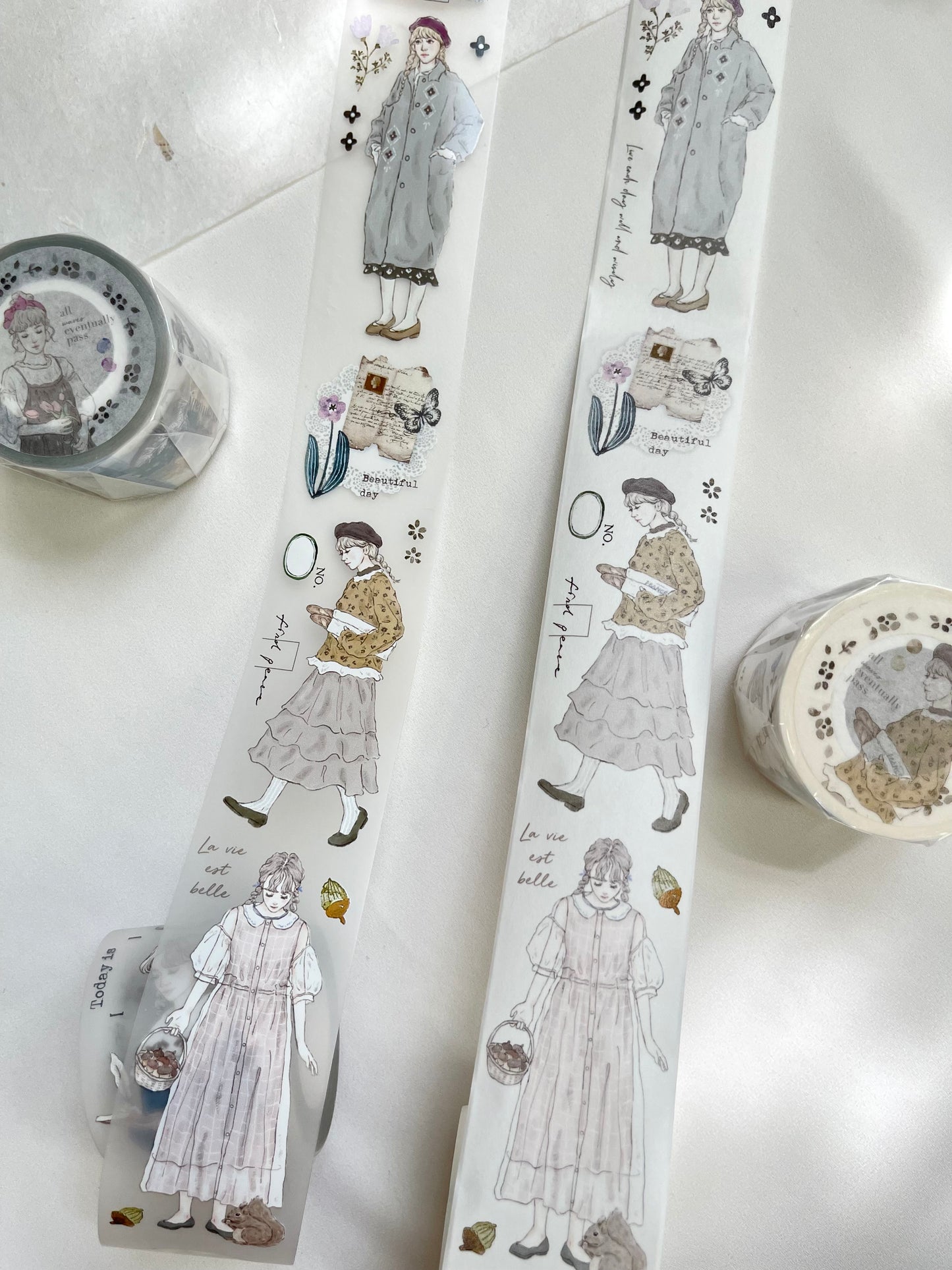 Washi / Matte PET Tape | Forest (4cm)
