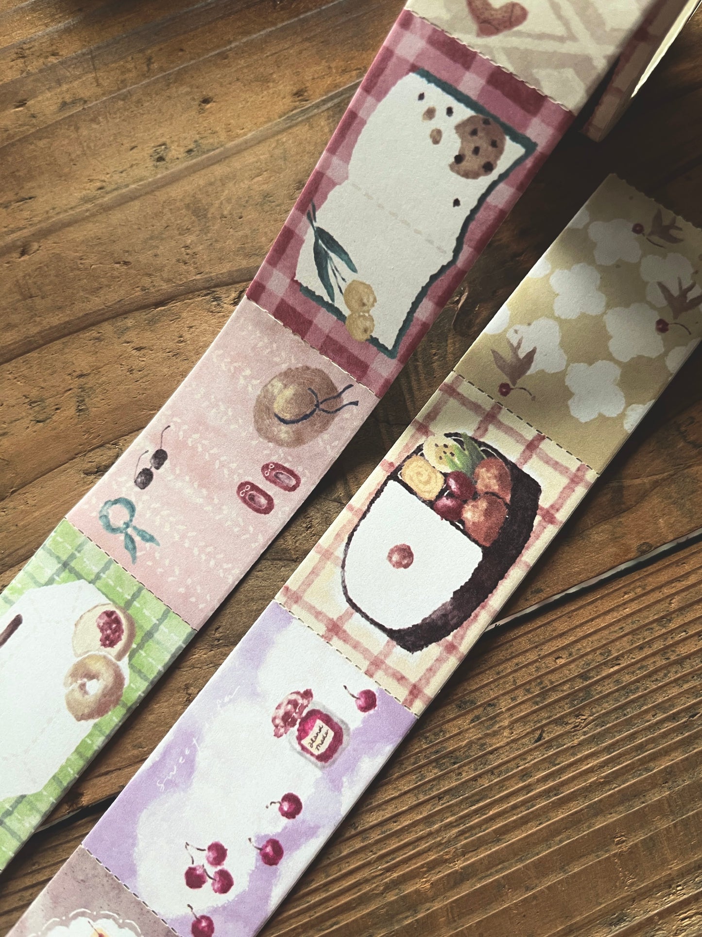 Breezy Studio Die-cut Memo Roll | Picnic (3cm)