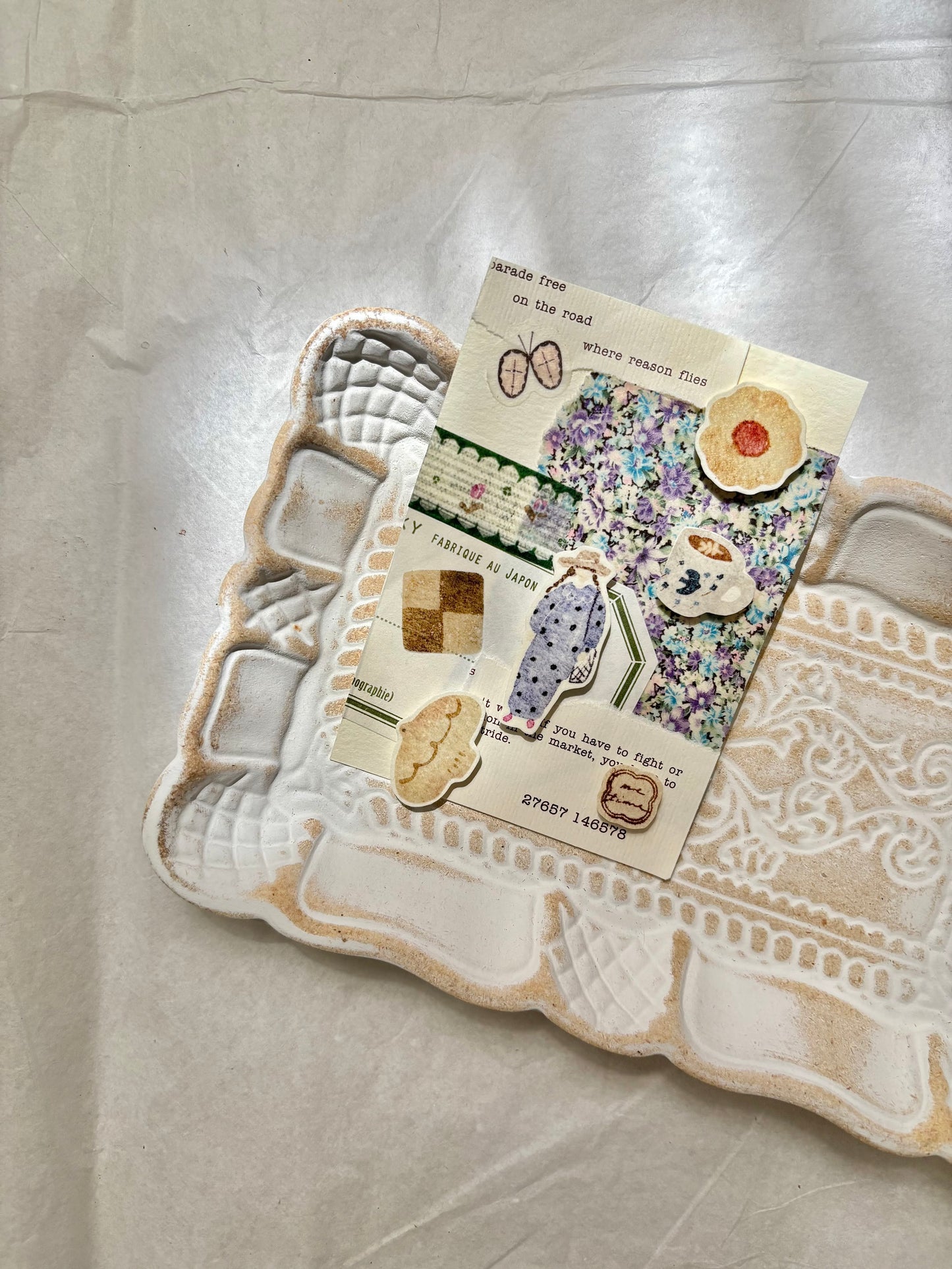 Kiss-cut Washi Tape | Afternoon tea (2.5cm)