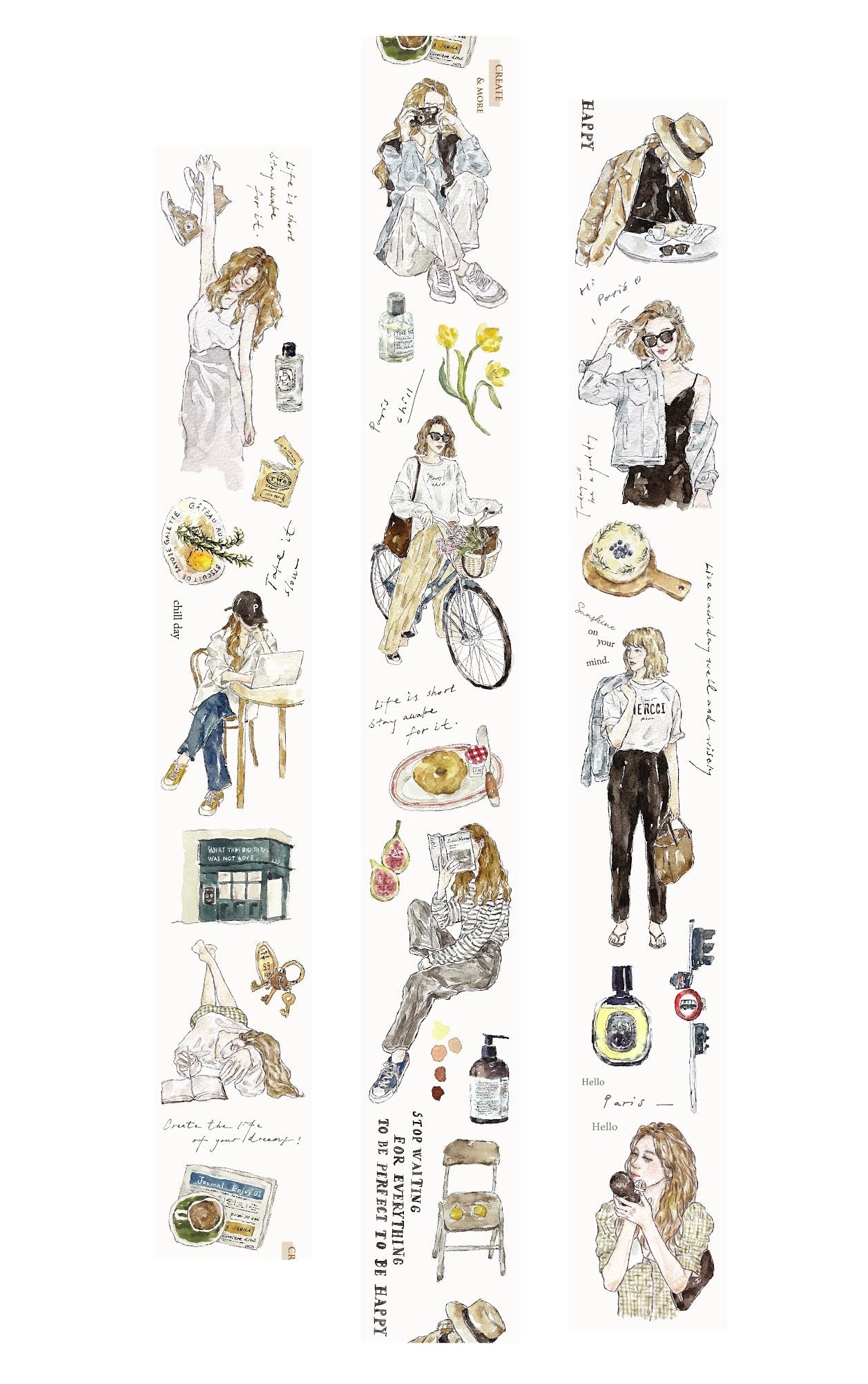 Matte PET Tape |  Chill II vol.1 (5cm)