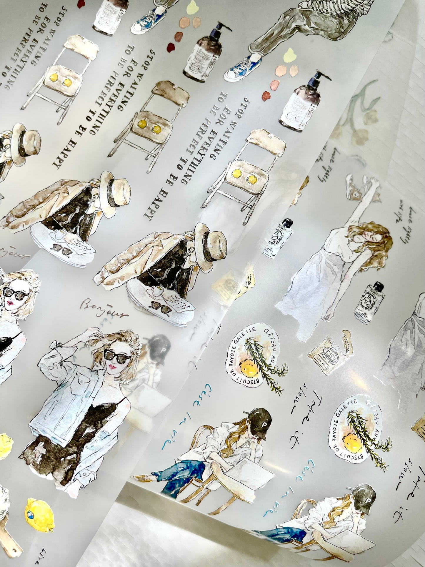 Matte PET Tape |  Chill II vol.1 (5cm)