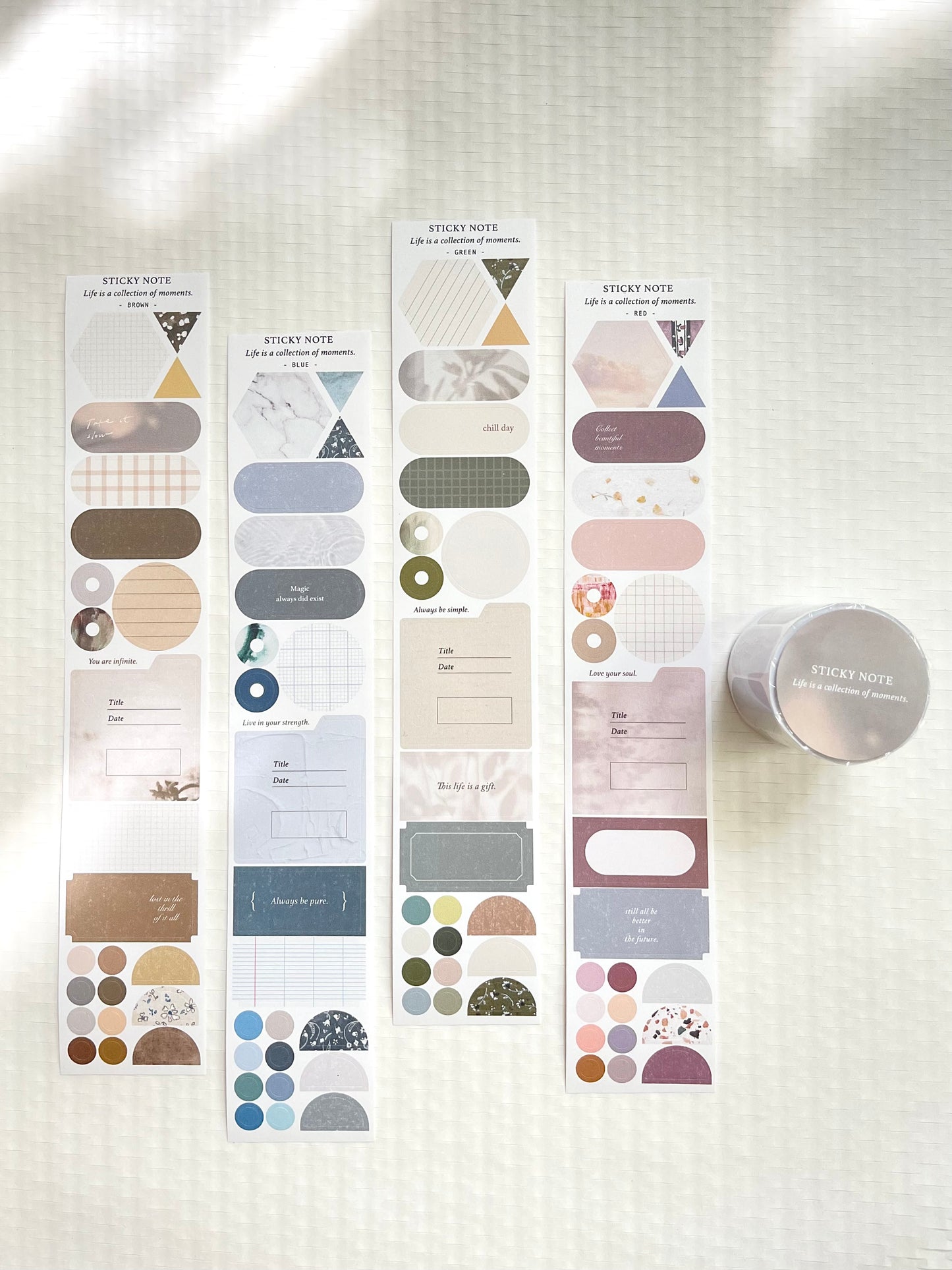 Kiss-cut Paper Tape |  Sticky Note (4.5cm)