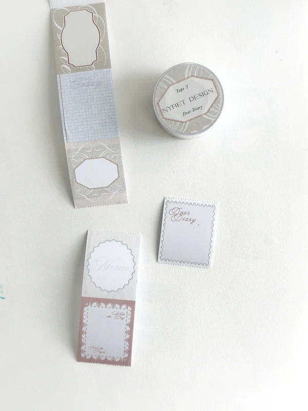 Paper Tape | Tape T - Dear Diary