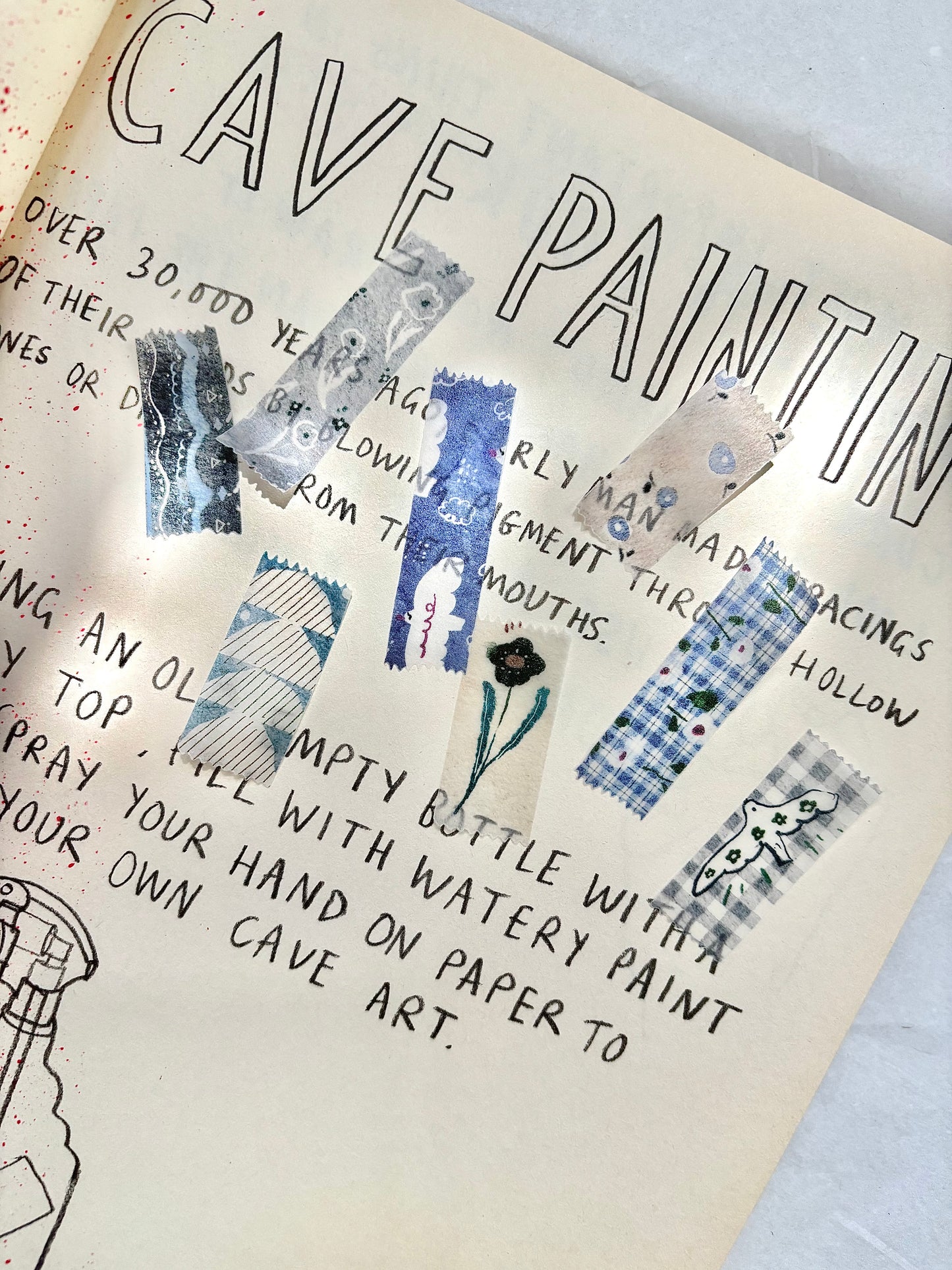 Die Cut Washi Tape |  Ten Parts (2.5cm)