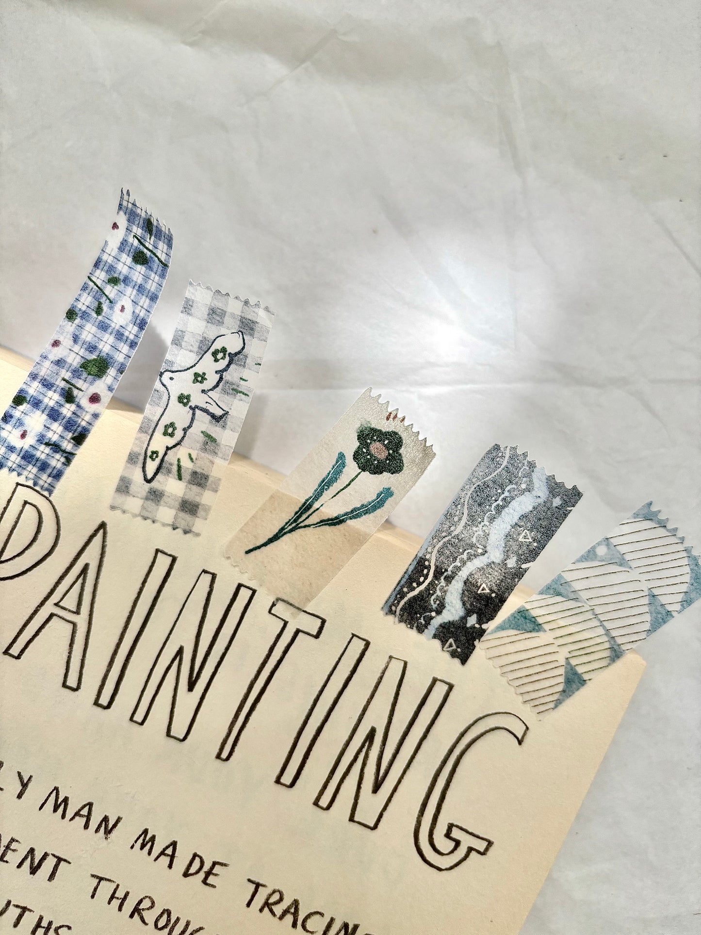 Die Cut Washi Tape |  Ten Parts (2.5cm)