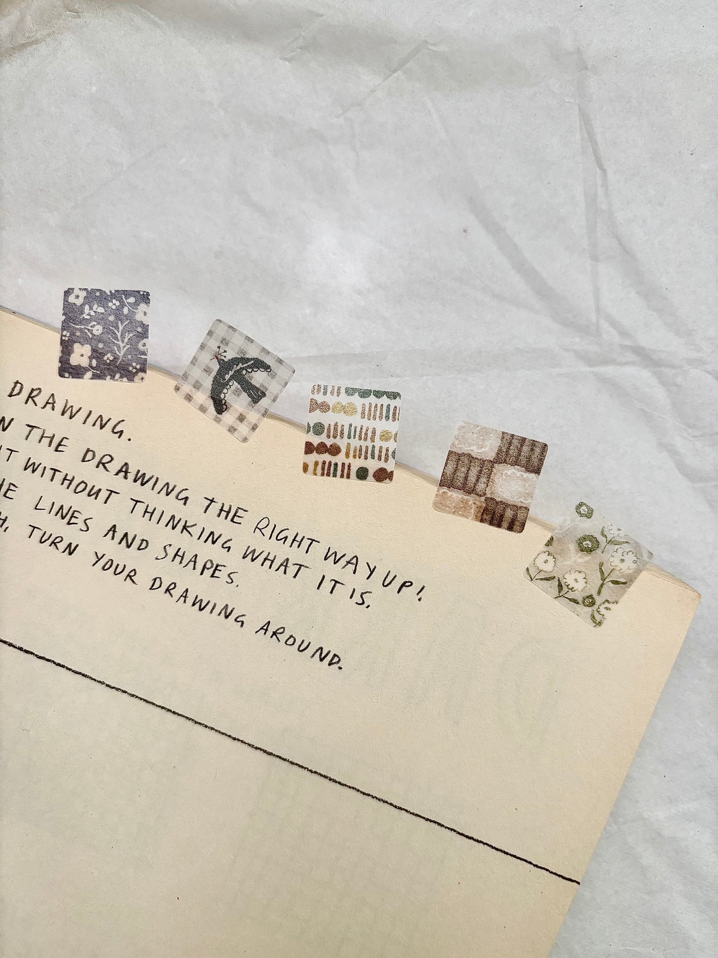 Die Cut Washi Tape |  Coaster (2.5cm)