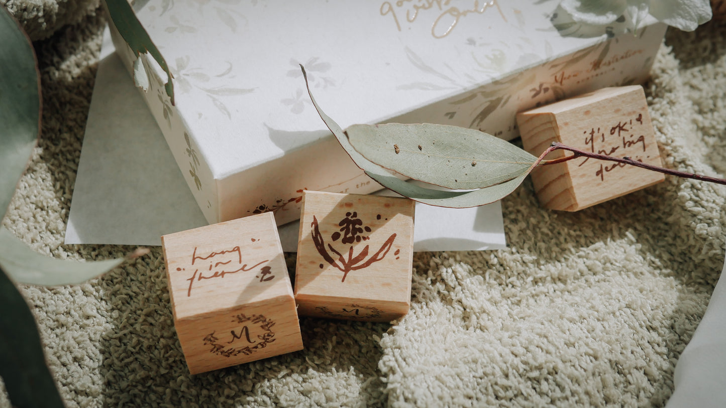 Stamp Set | Good Vibes Only (8 pieces set)