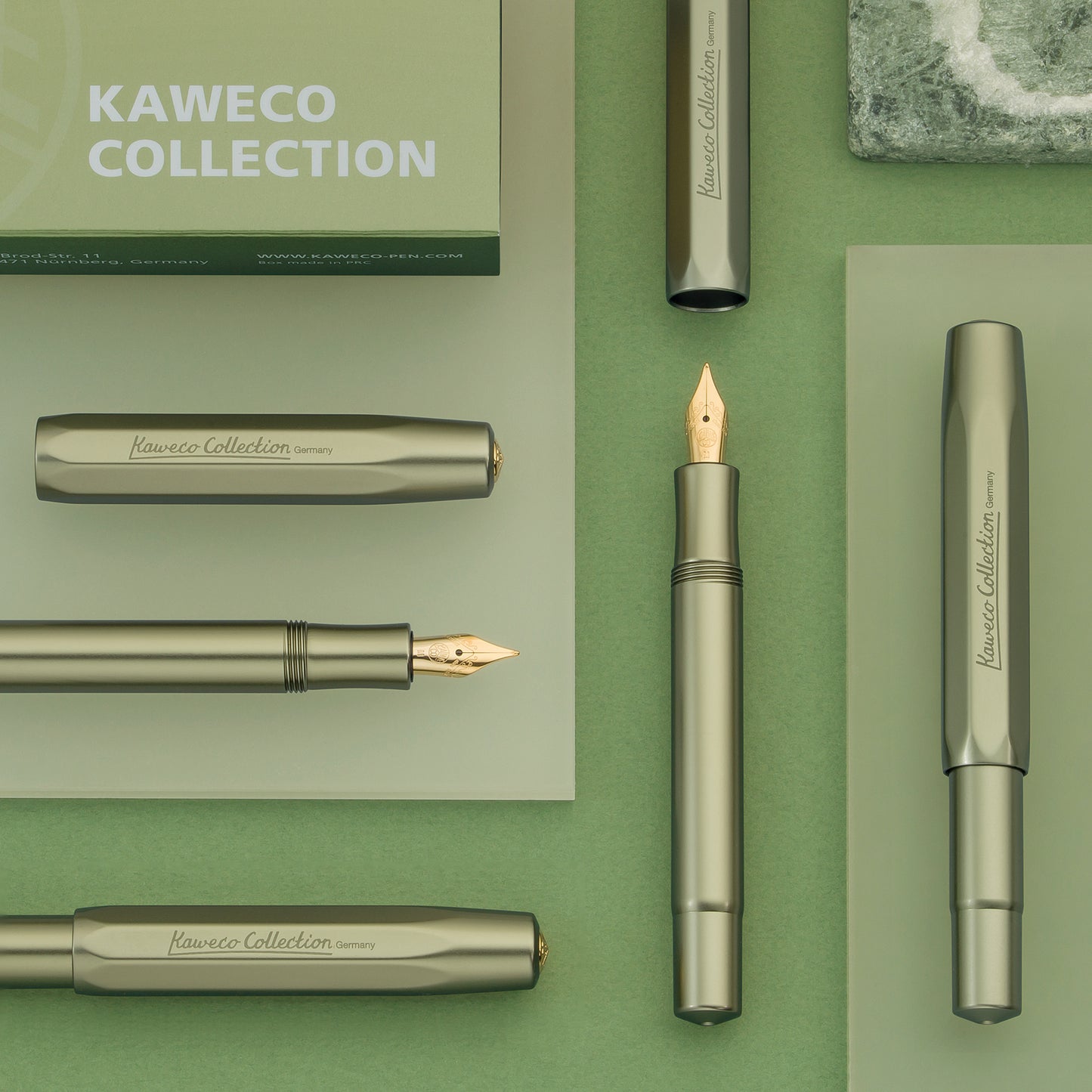 Collection | Fountain Pen Olivine (Winter 2024)
