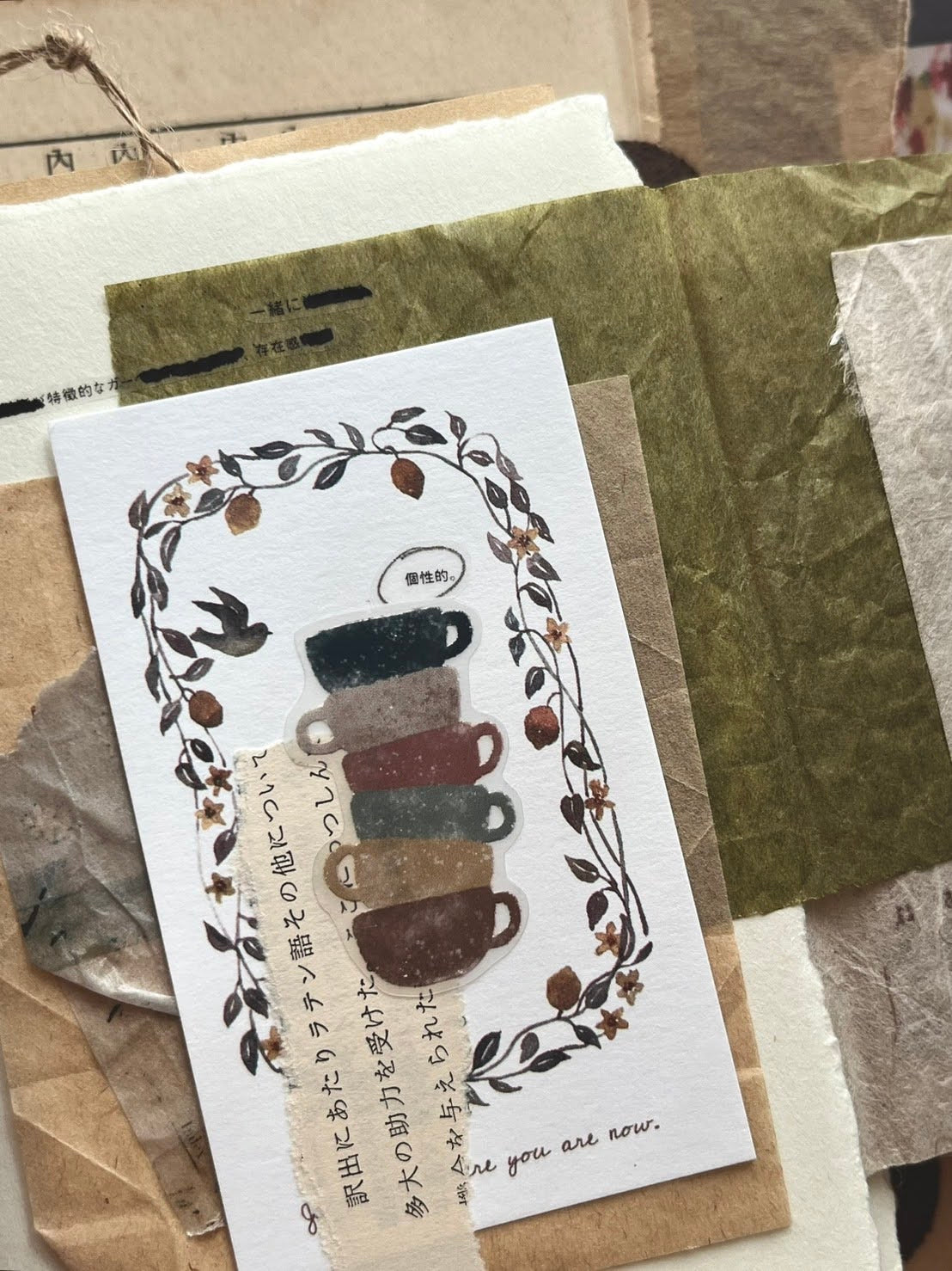 Matte PET Tape | Cup shop (5cm)