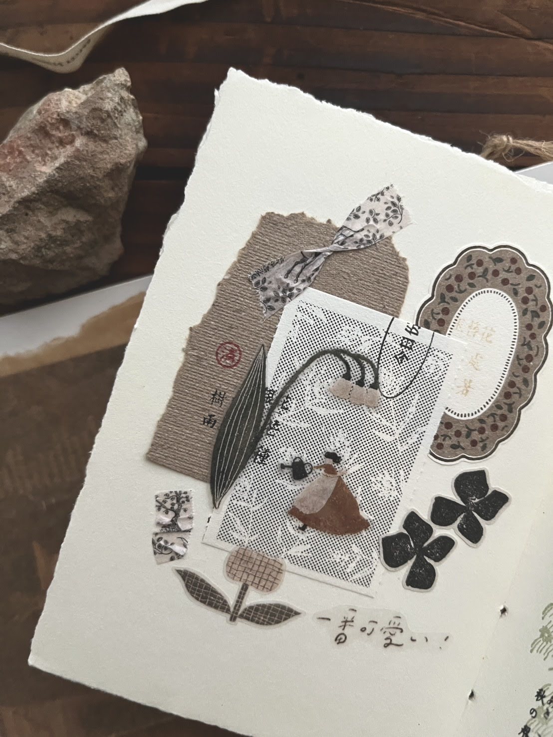 Matte PET Tape | Flower window (5cm)