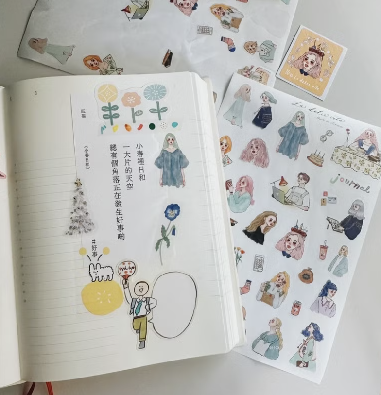 A5 Stickers (with variants)