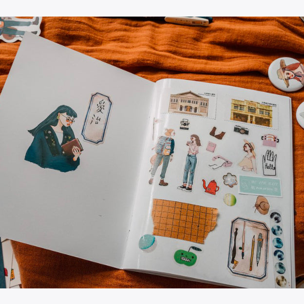 Sticker Collect Book | Childhood