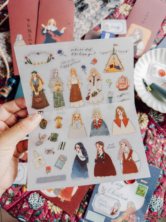 Transfer Stickers | Camping life