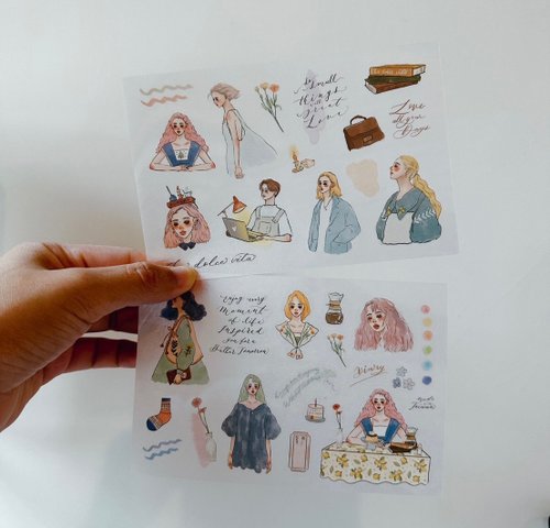 Transfer Stickers | Reborn from everyday