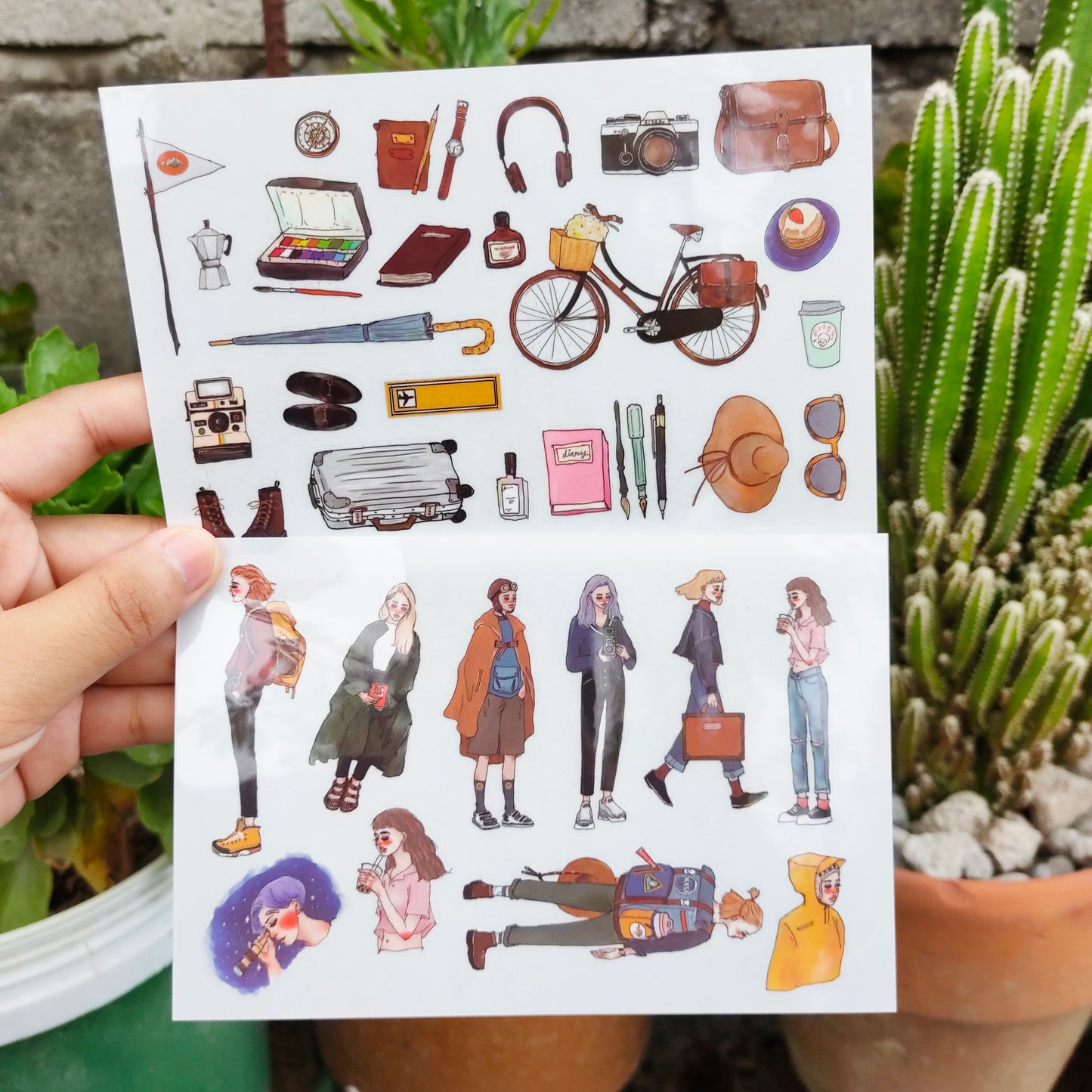 Transfer Stickers | A Faraway Journey