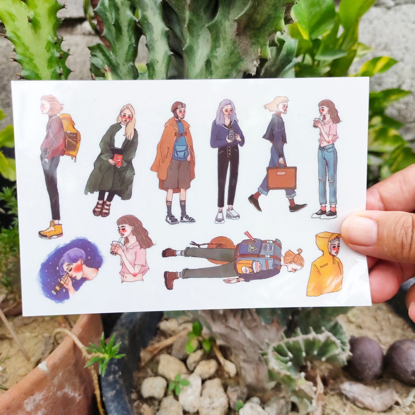 Transfer Stickers | A Faraway Journey