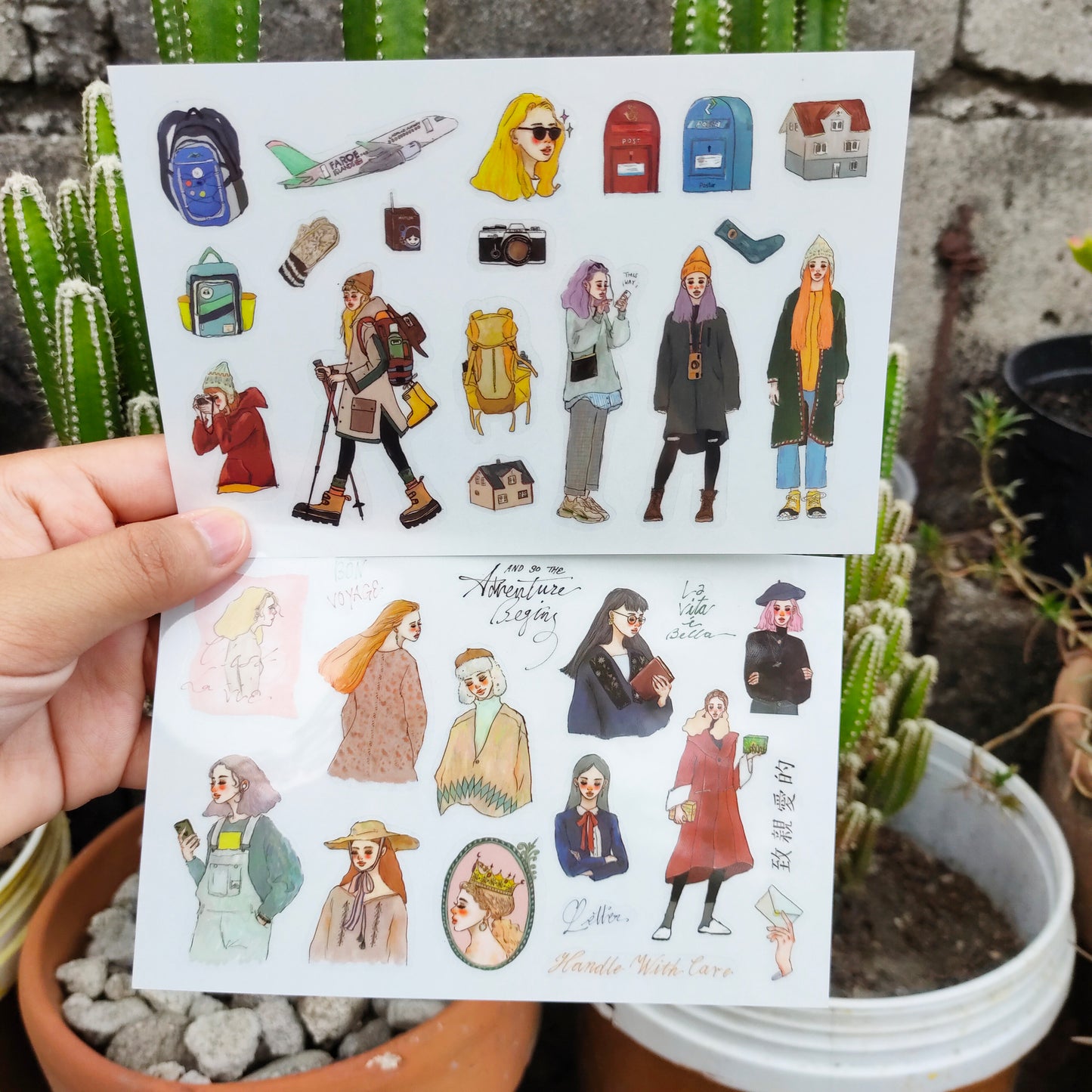 Transfer Stickers | Life is beautiful