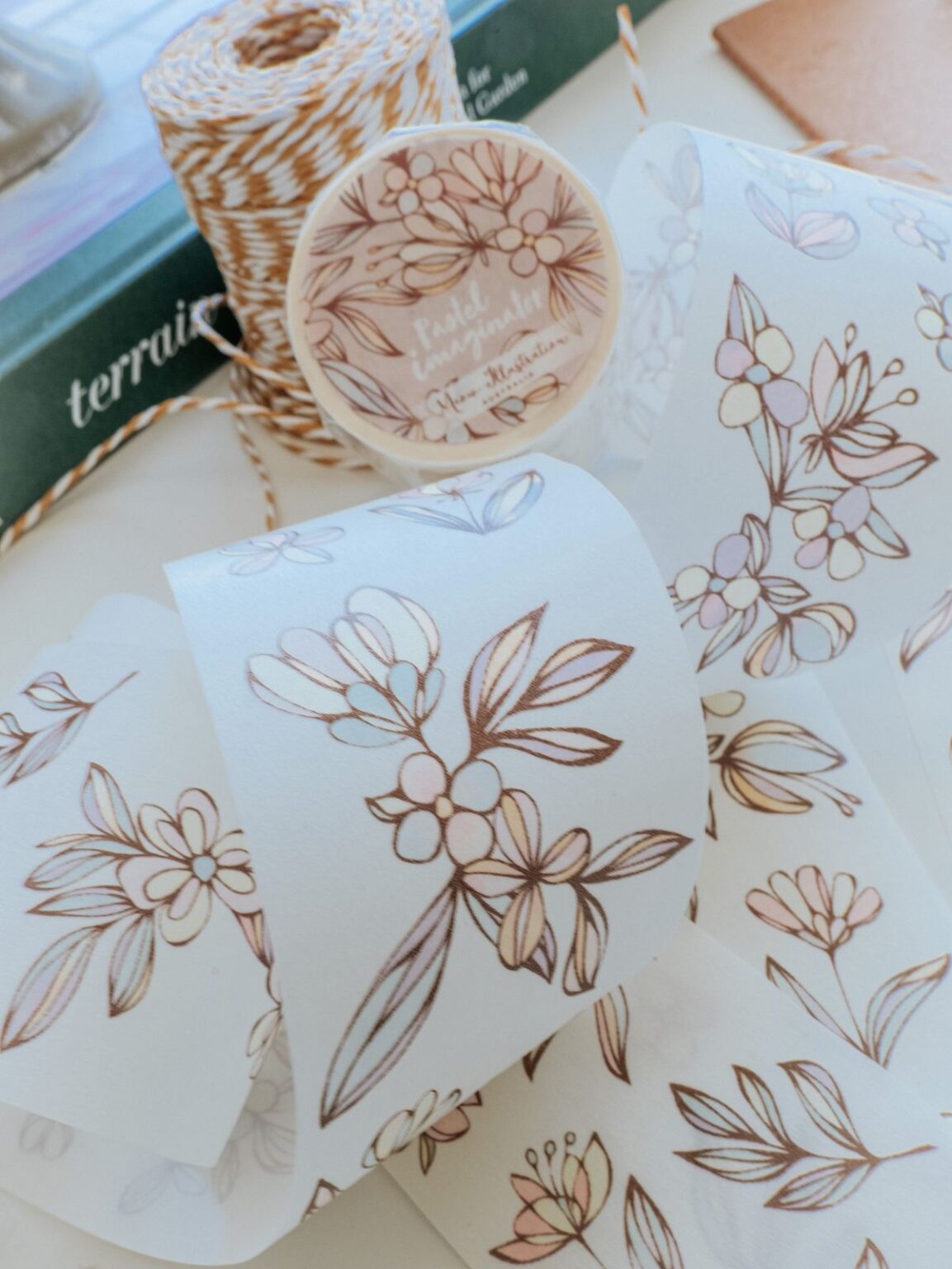 (PRE ORDER) Washi Tape | Pastel Imaginator (5cm)