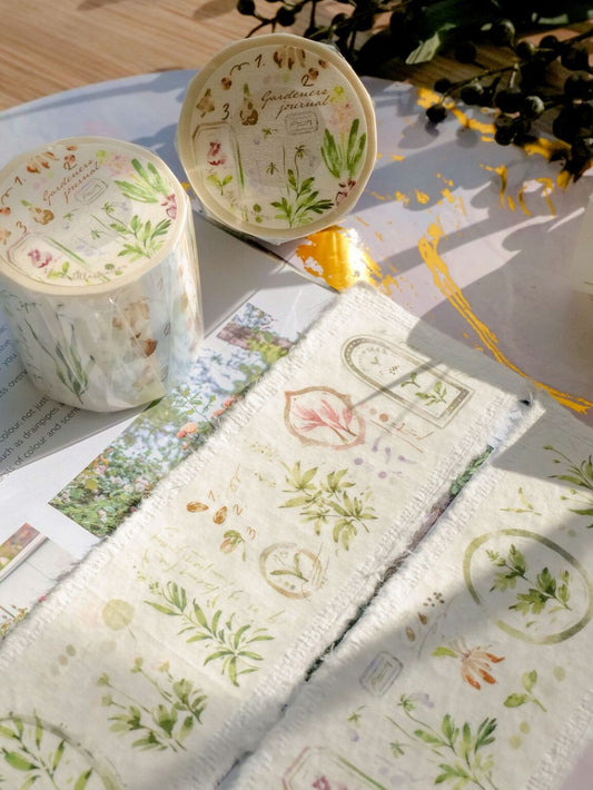 Washi Tape | Gardeners Journal (5cm)