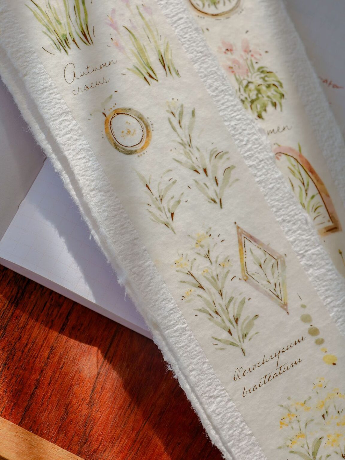 (PRE ORDER) Washi Tape | A Year of Blossom Winter (5cm) (with Glitter Foil)