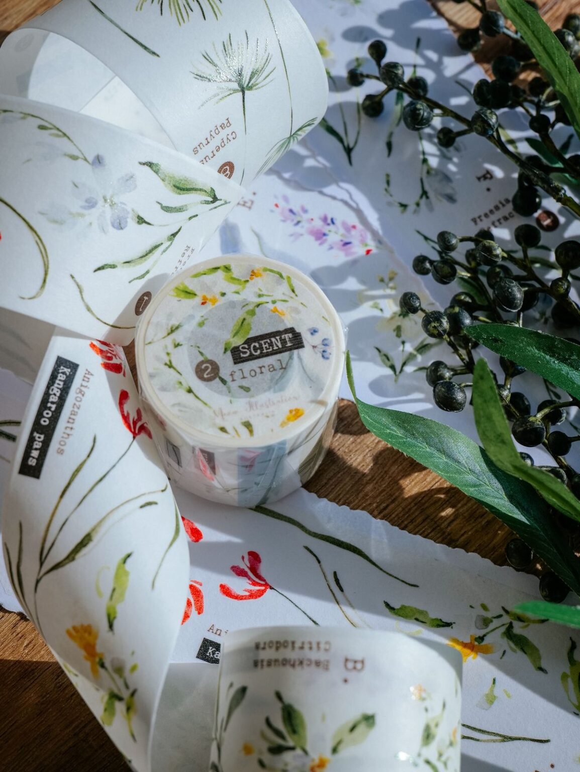 (PRE ORDER) Washi Tape | Scent.floral (5cm)
