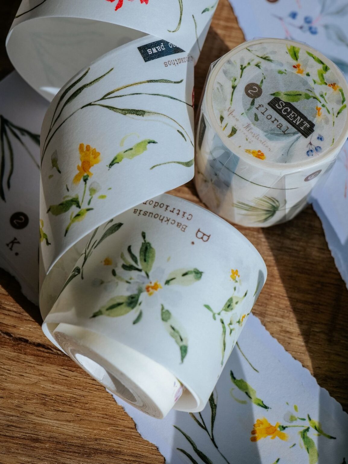 (PRE ORDER) Washi Tape | Scent.floral (5cm)