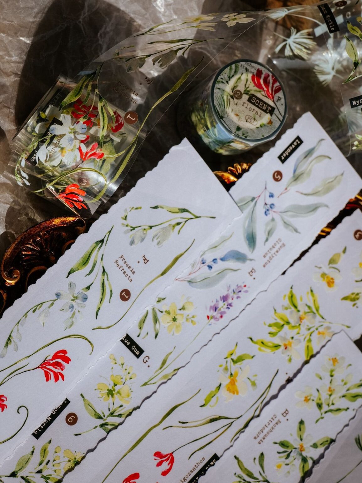 (PRE ORDER) Glossy PET Tape | Scent.floral (5cm)