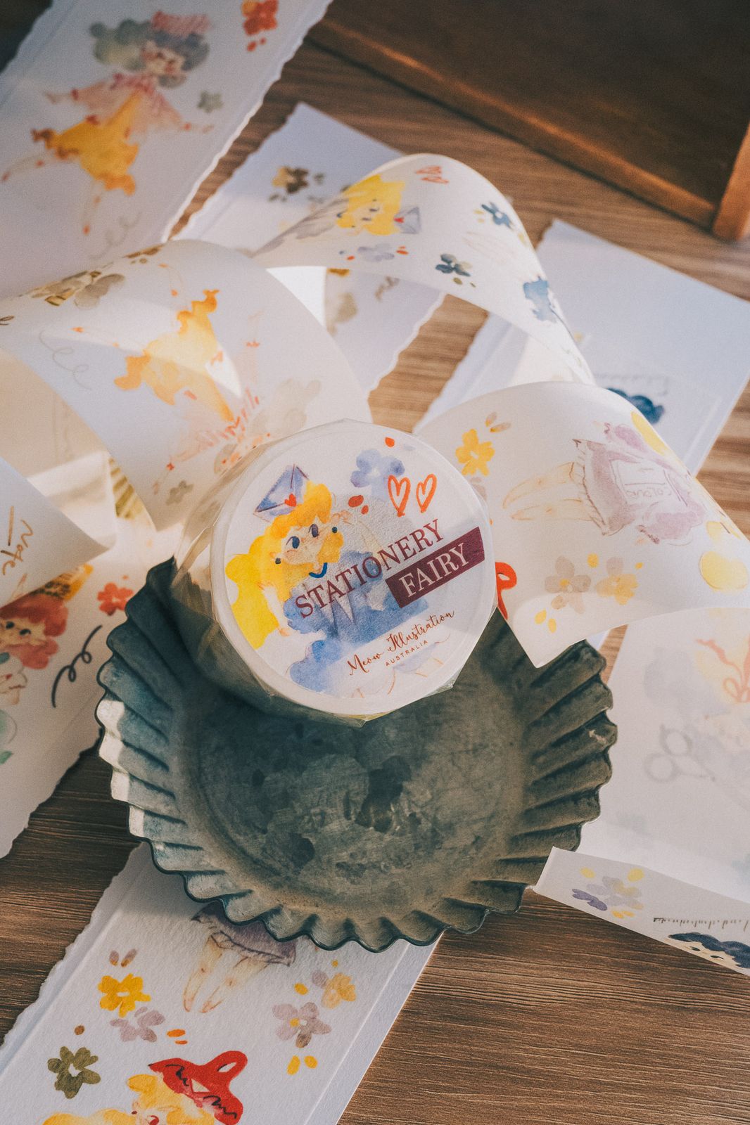 (Incoming Stock) Washi Tape | Stationery Fairy (5cm)