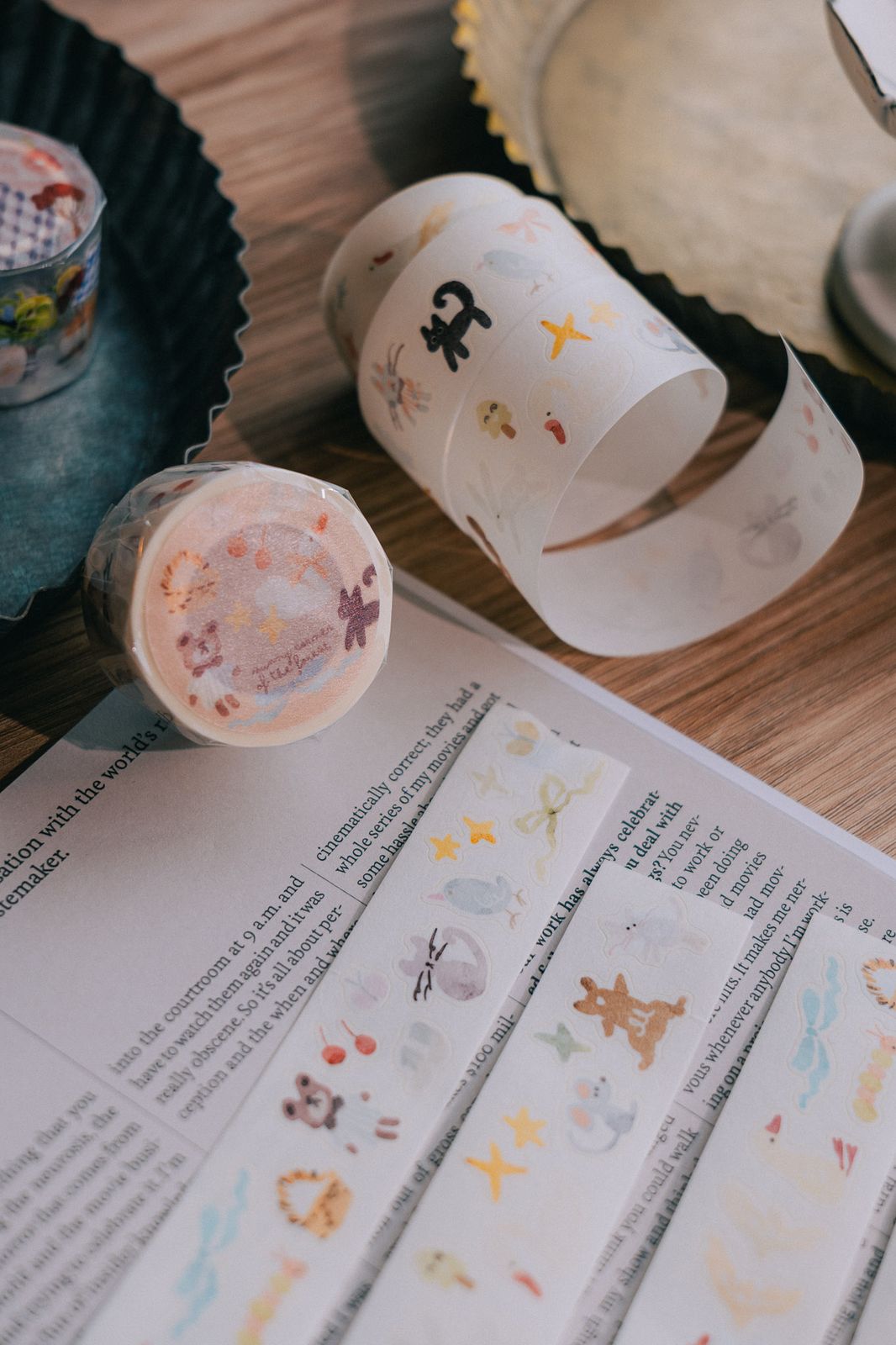 Kiss-cut Washi Tape | Sunny Corner of The Forest (2.5cm)