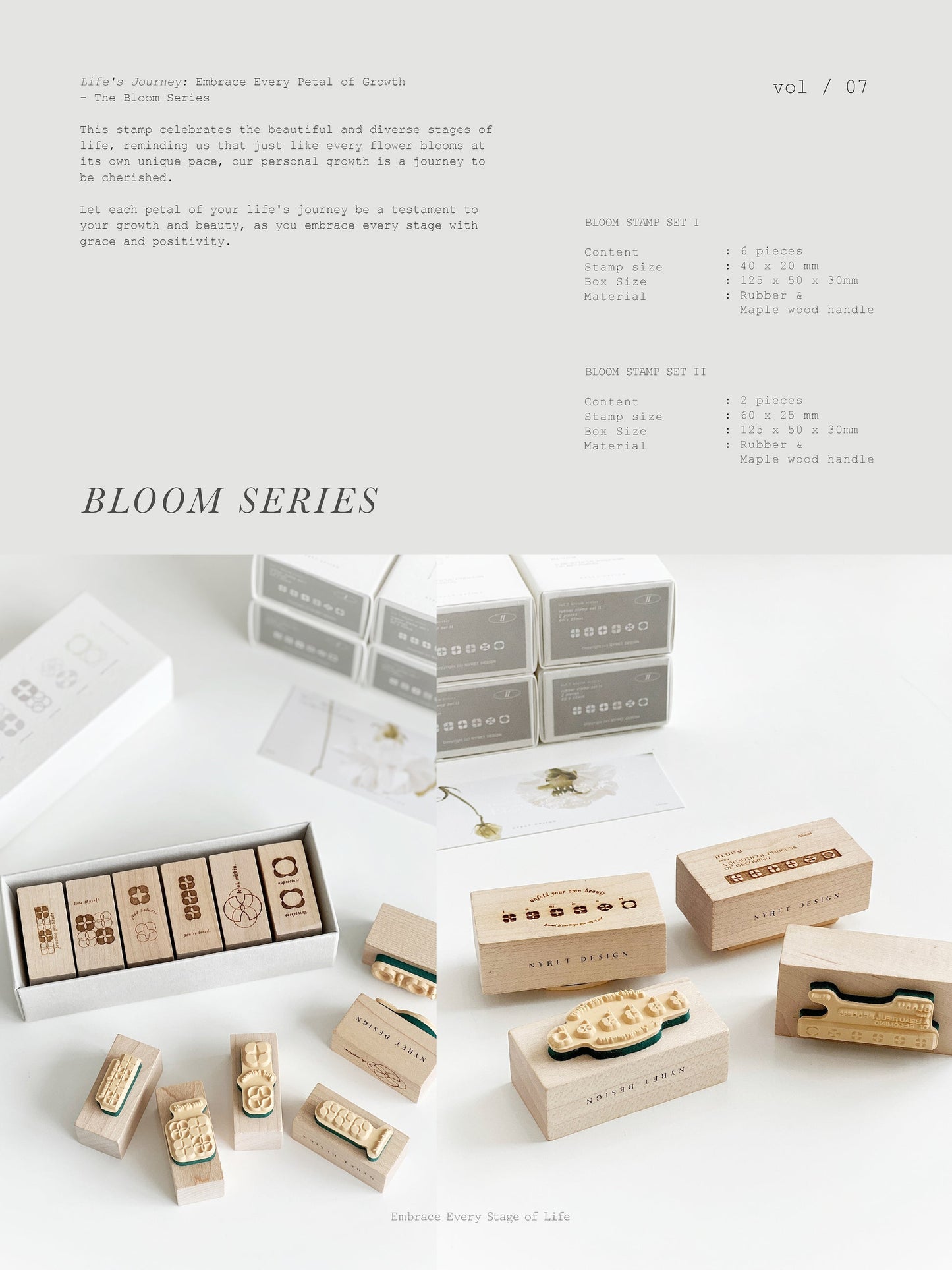 Stamps | Vol 7 Bloom Series