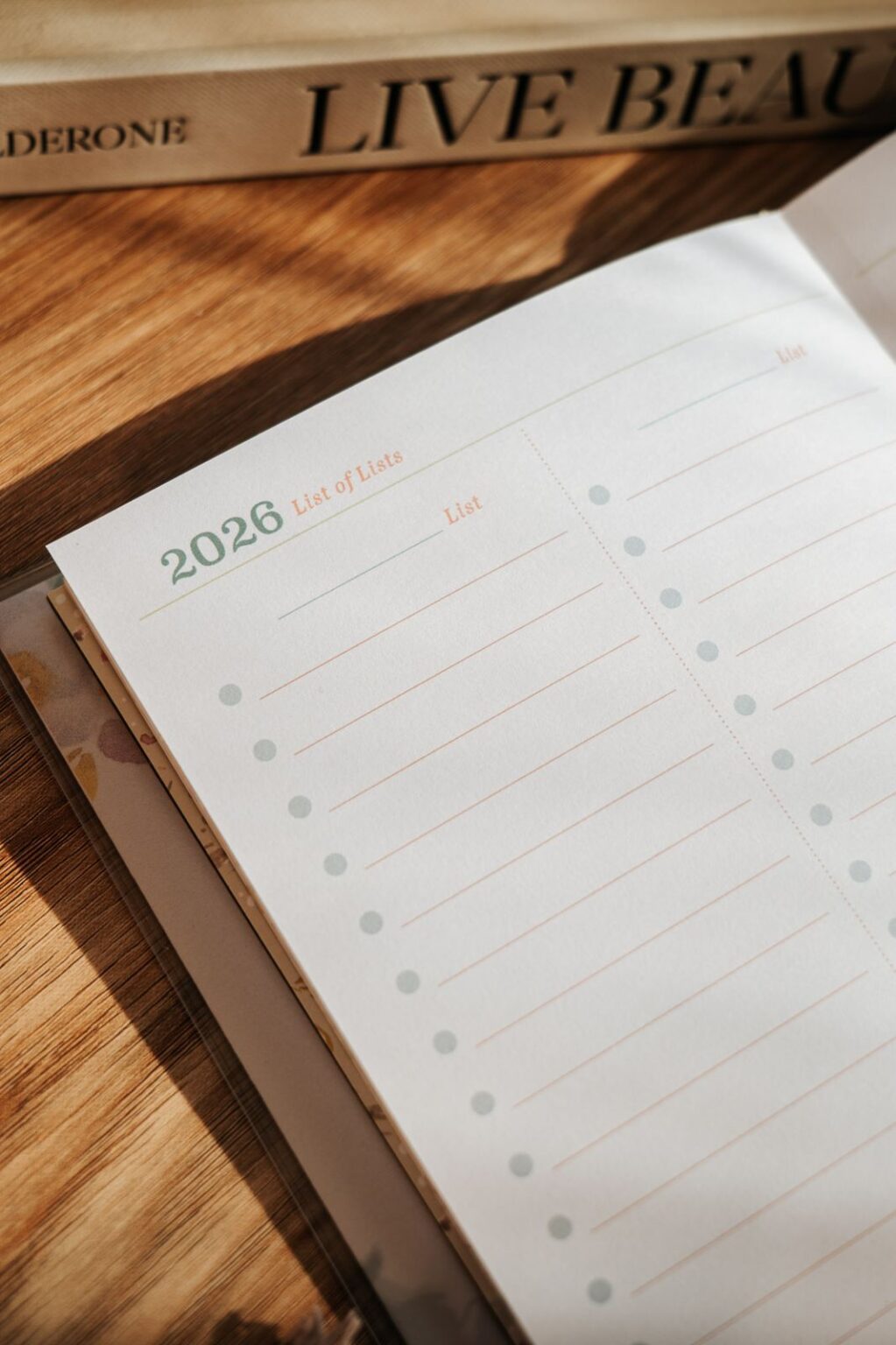 2026 Planner | The Tidy Mess (Weekly)