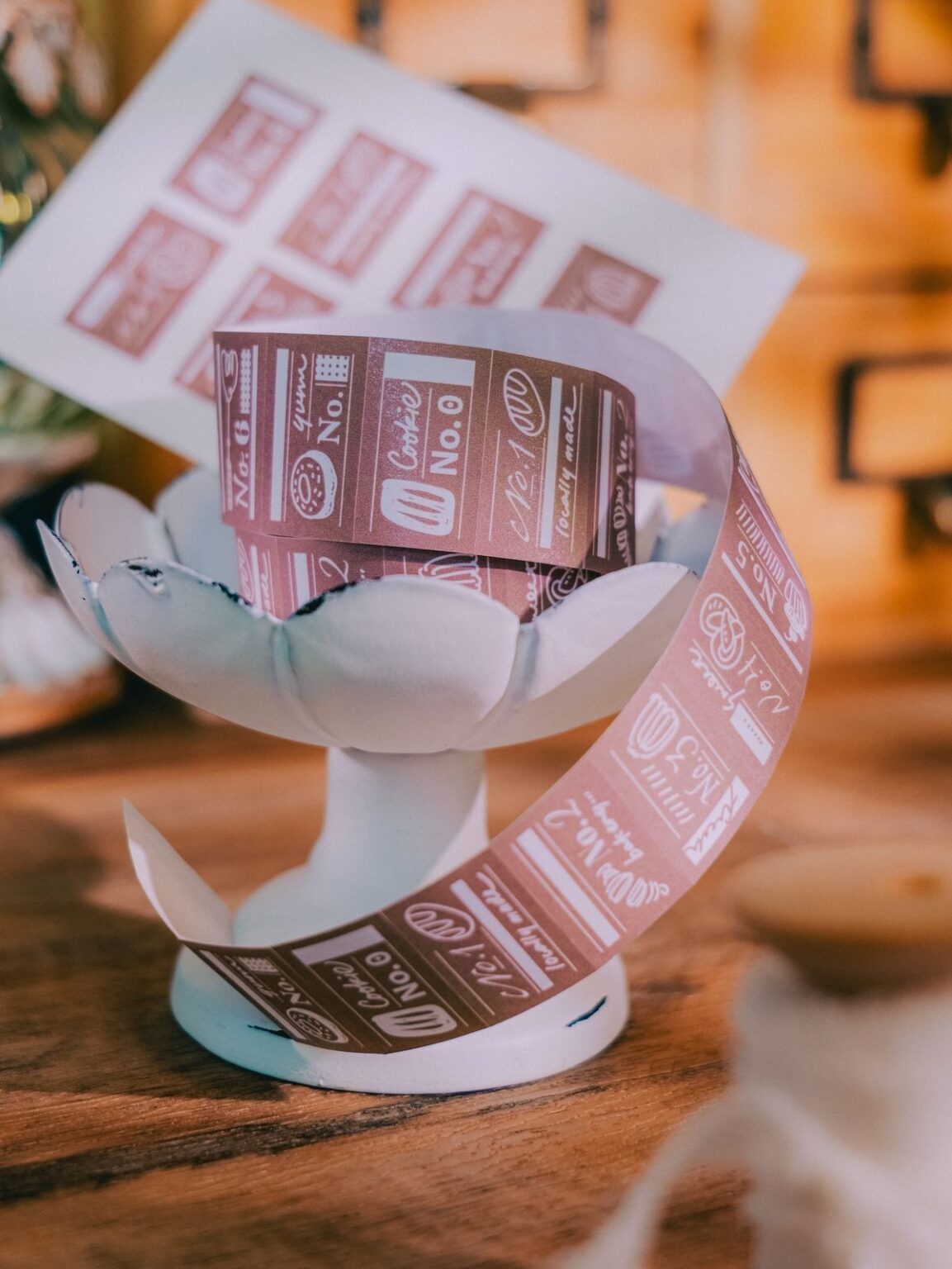 (PRE ORDER) Label Sticker Roll | Yum Yum Patisserie (3cm)