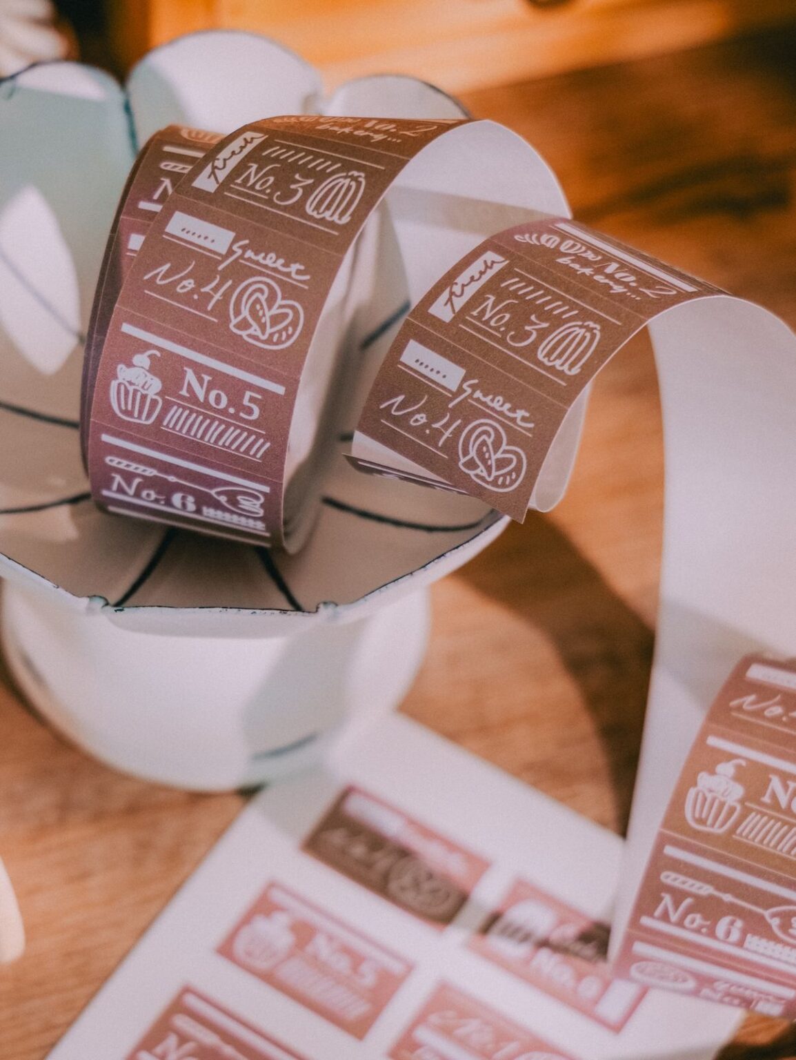 (PRE ORDER) Label Sticker Roll | Yum Yum Patisserie (3cm)