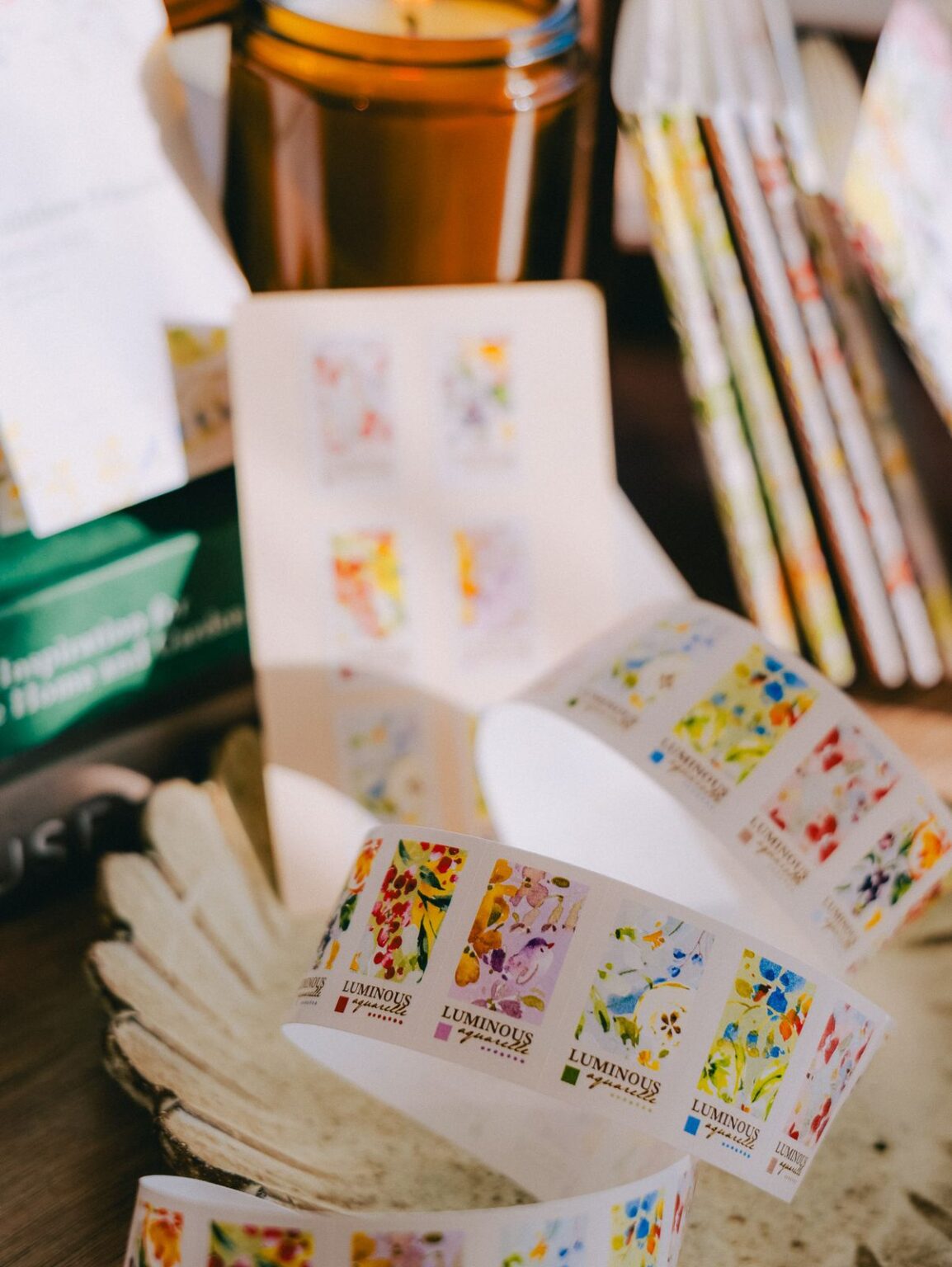 (PRE ORDER) Label Sticker Roll | Luminous (3cm)