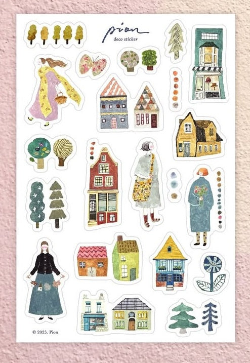 Washi Sticker | Walk / Fabric