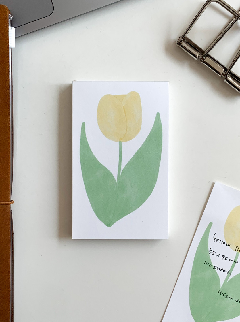 Notepad | Yellow Tulip