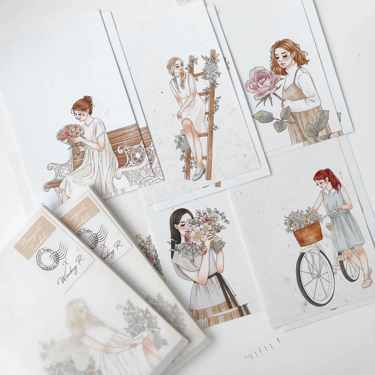 Note Paper Set | Bouquets + Trinkets