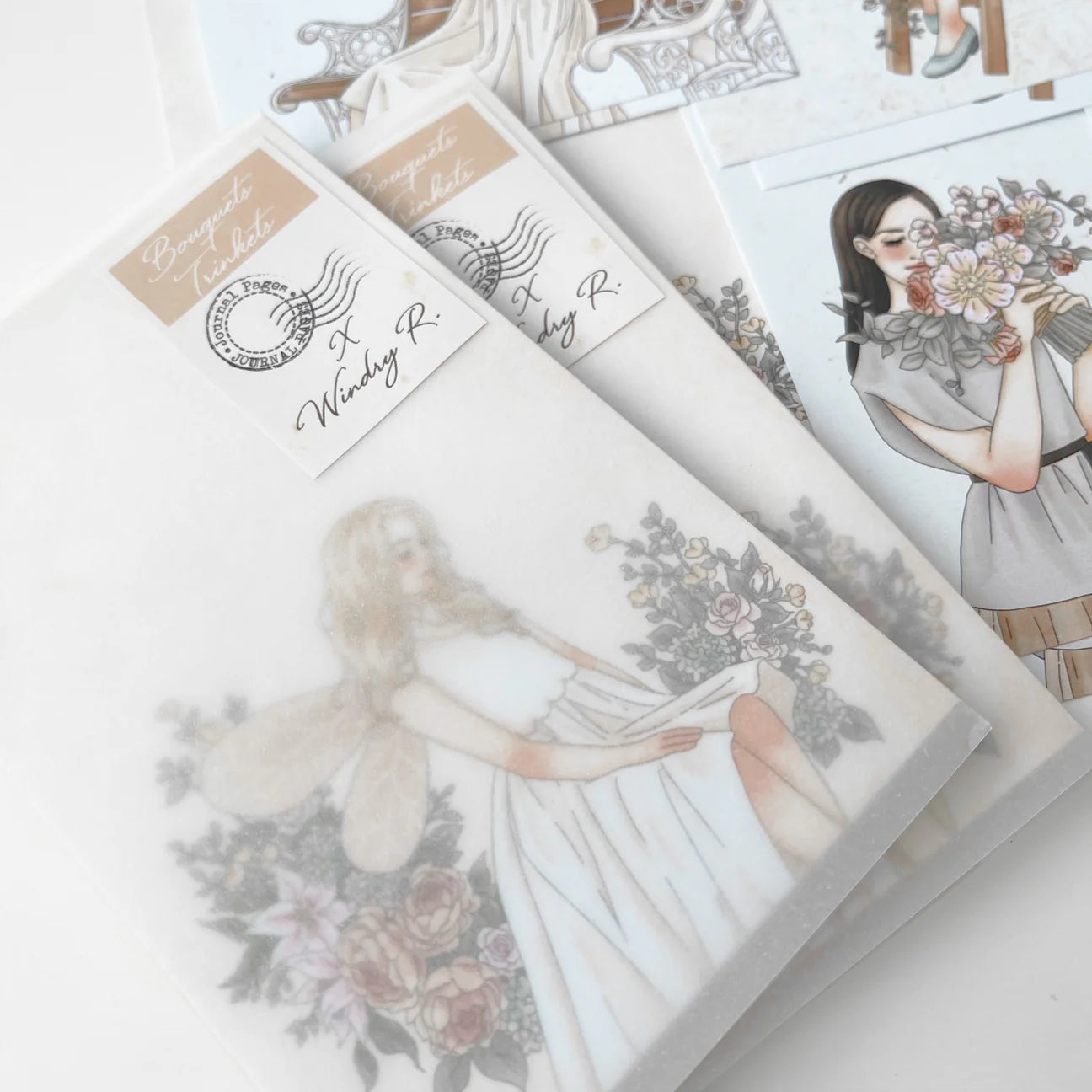 Note Paper Set | Bouquets + Trinkets