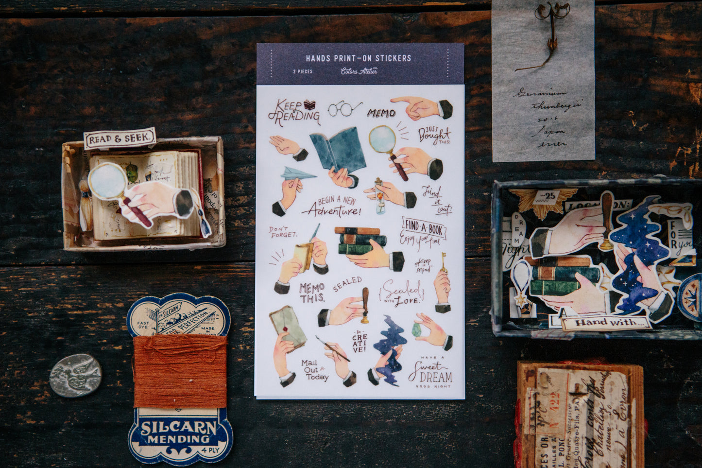 Print-on Stickers | Hands
