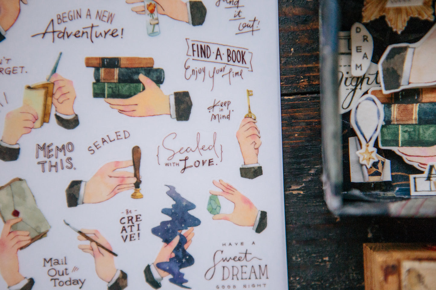Print-on Stickers | Hands