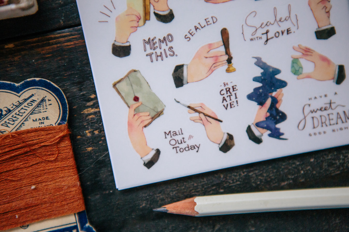 Print-on Stickers | Hands