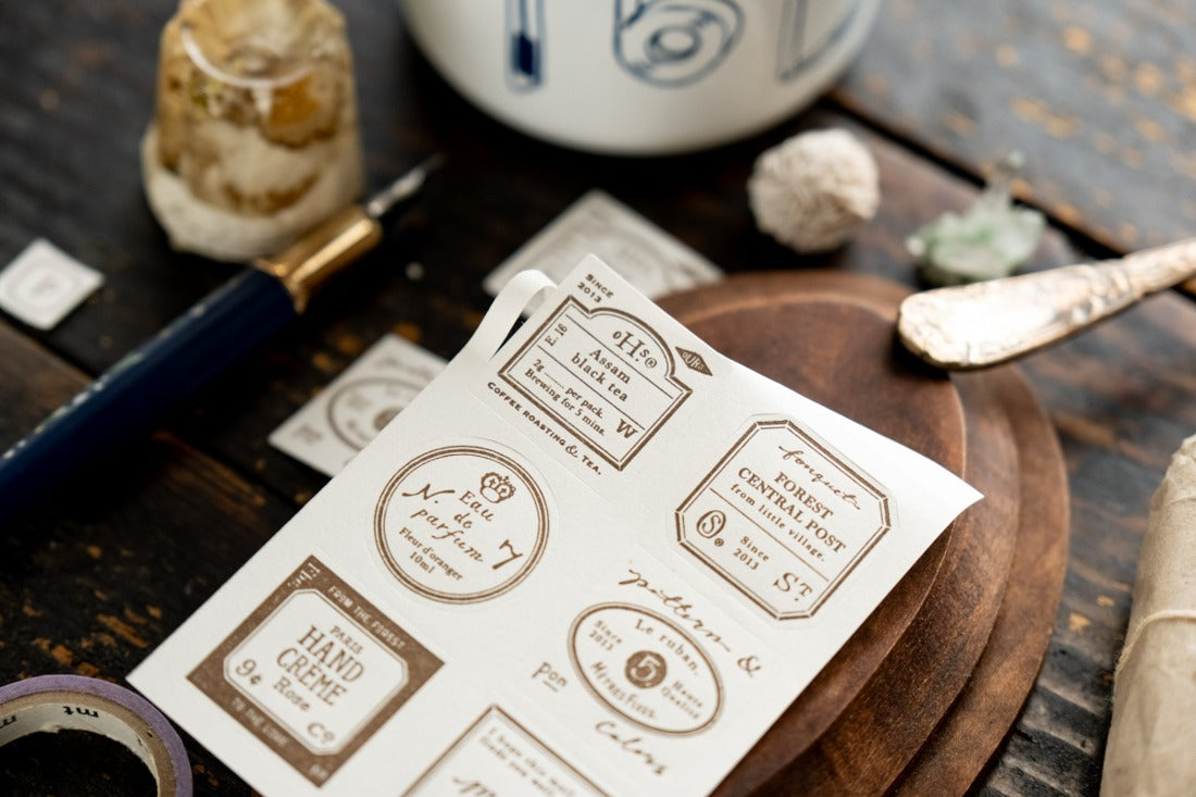 Letterpress | Grocery Label