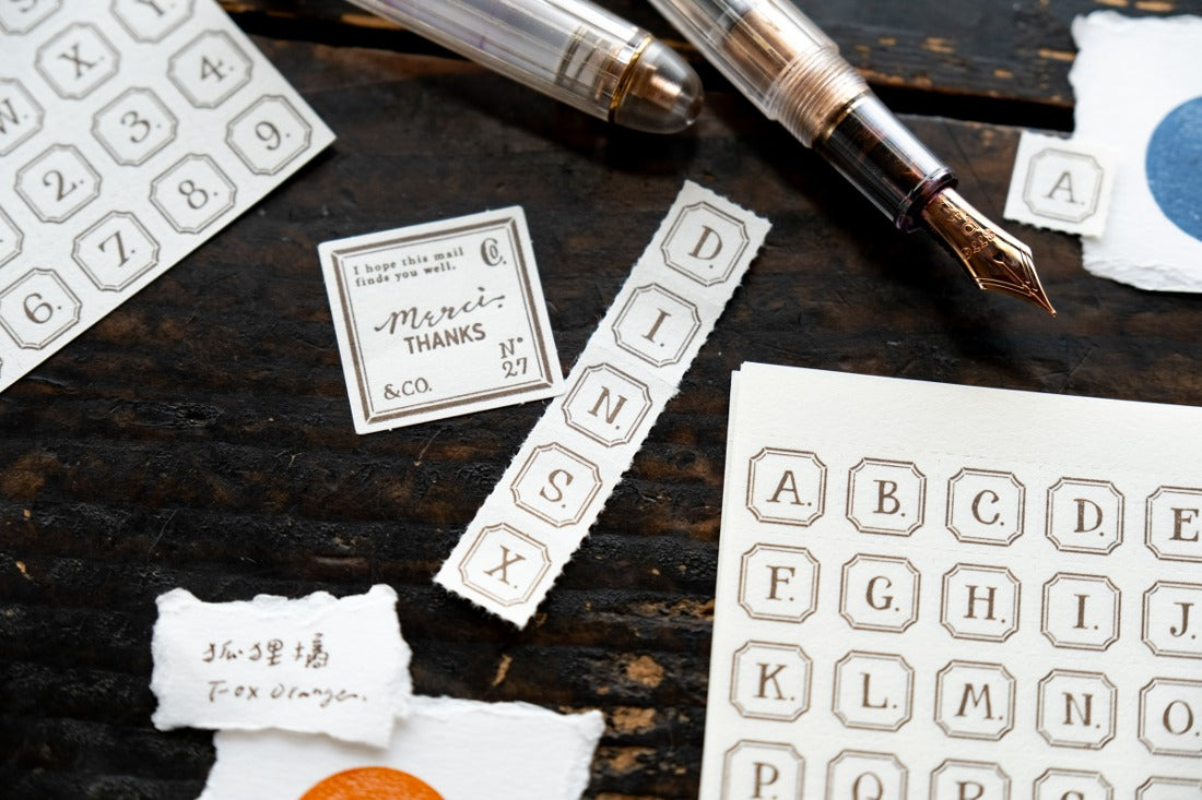 Letterpress | Letters (Framed)