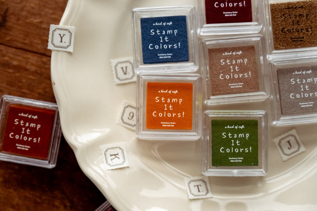 Stamp Pad | Stamp It Colors by a Kind of Cafe